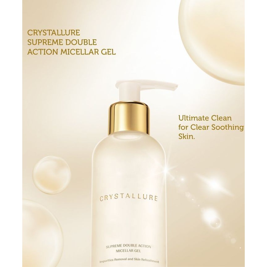Wardah Crystallure Supreme Double Action Micellar Gel