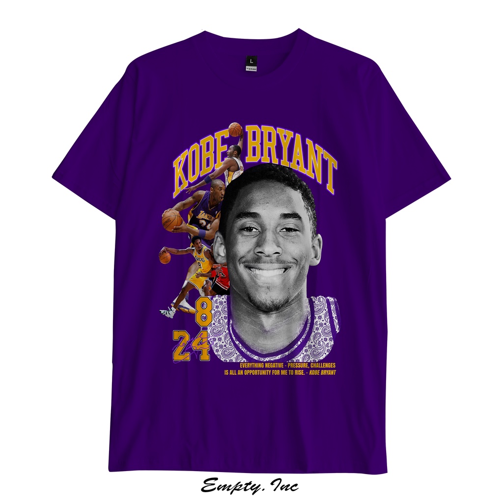 Kobe Bryant Vintage Tee Bootleg Homage NBA LA Lakers Graphic Tshirt