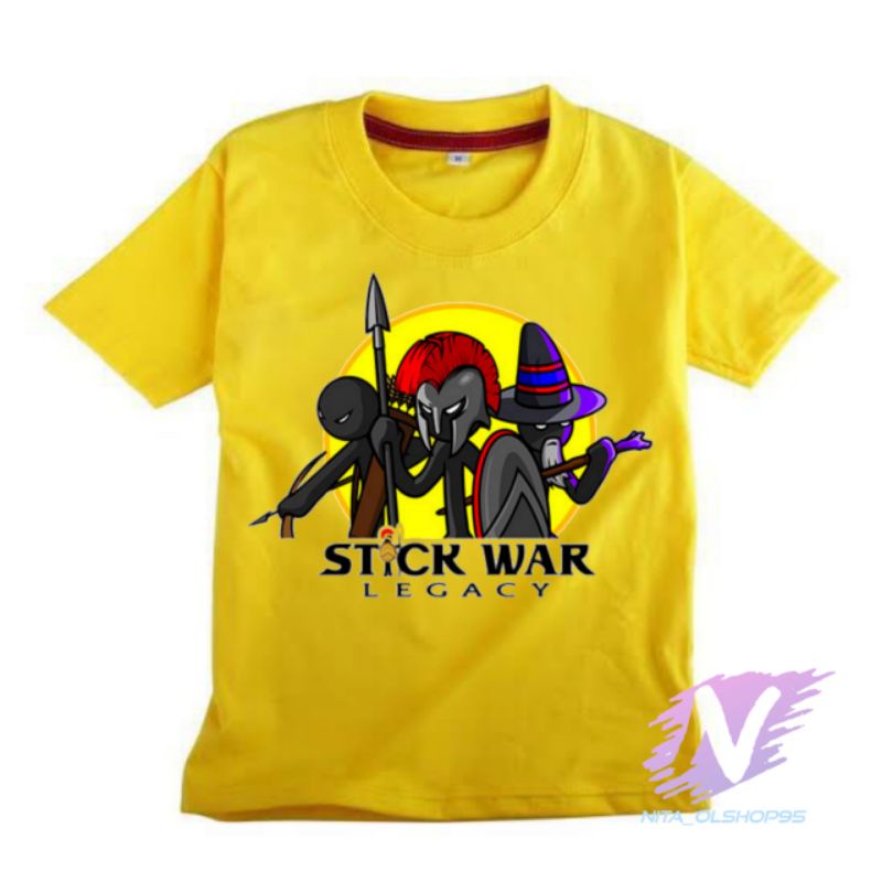 kaos anak stickman legacy warrior baju stickwar