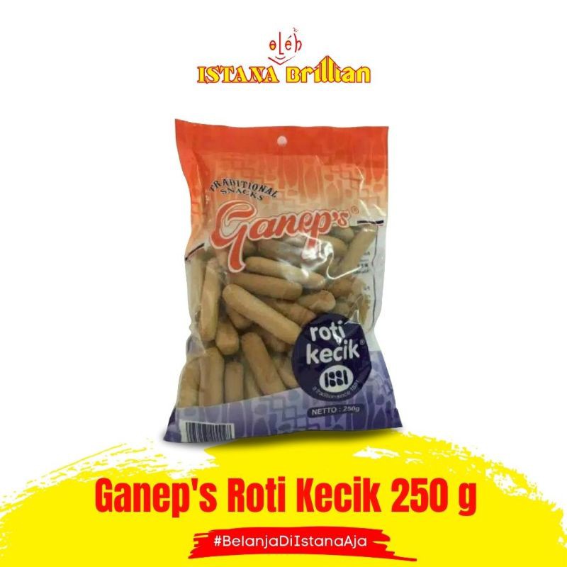 

Roti Kecik Ganeps 250 Gram / Roti Beras Ketan Rendah Kolesterol / Khas Solo