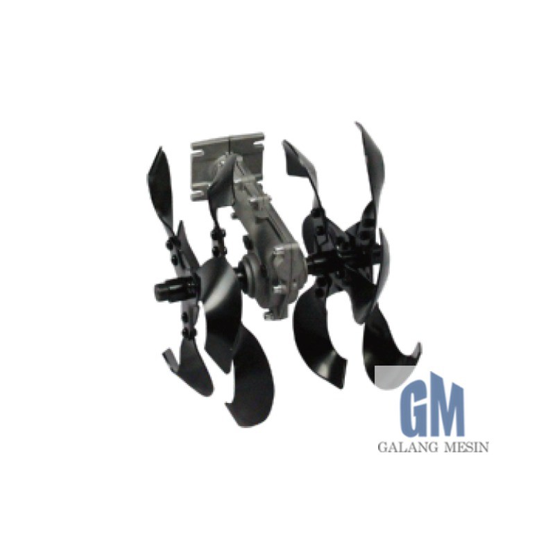 Traktor Mini Pembajak Tanah Furrow Blade Matsumoto Mesin Potong Rumput