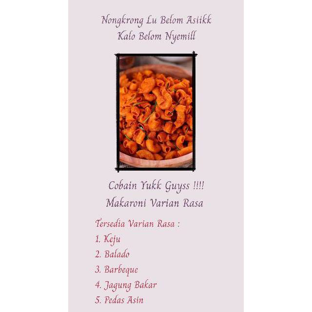 

Makaroni varian rasa