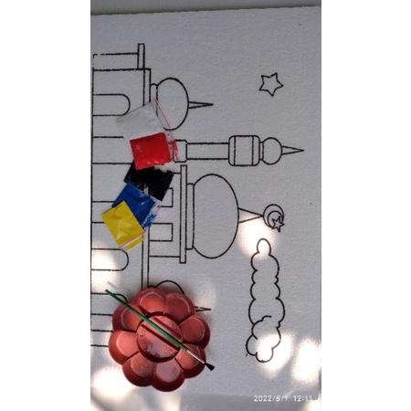 

paket styrofoam lukis