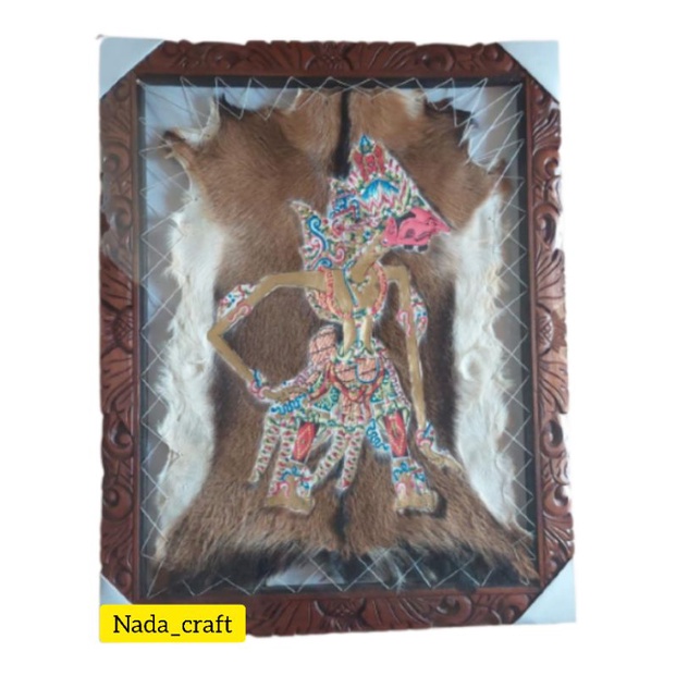 LUKISAN WAYANG PRABU BALADEWA UKURAN JUMBO