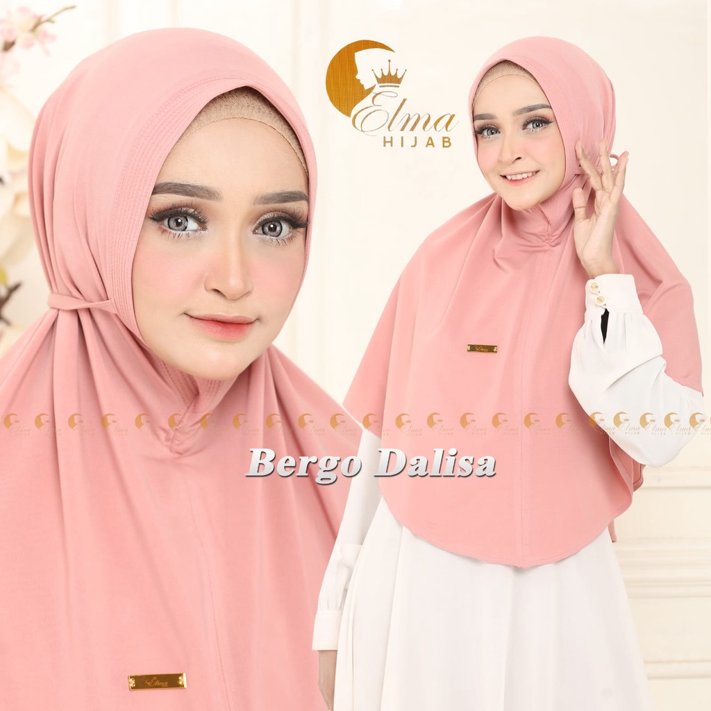 Jilbab Instan Bergo Mini Pad Dalisa By Elma Hijab