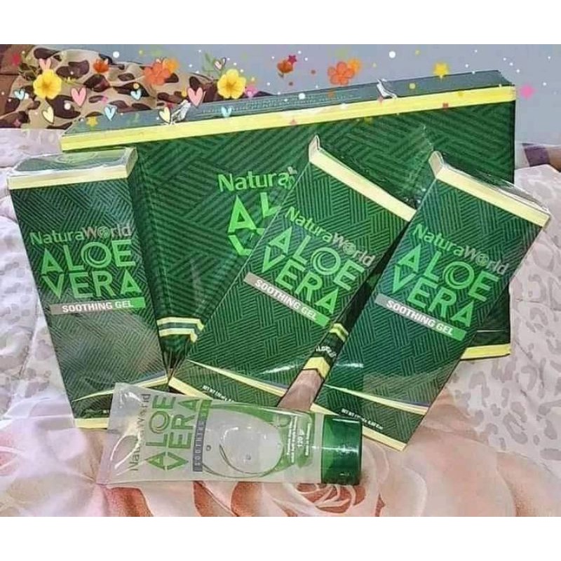NaturaWorld Natura Aloevera Shooting Gel 1 Box isi 4 Botol NaturaWorld 100% Original