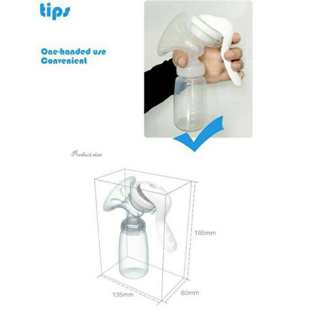 Pompa Asi Manual Real Bubee/Real Rubee Manual Breast Pump