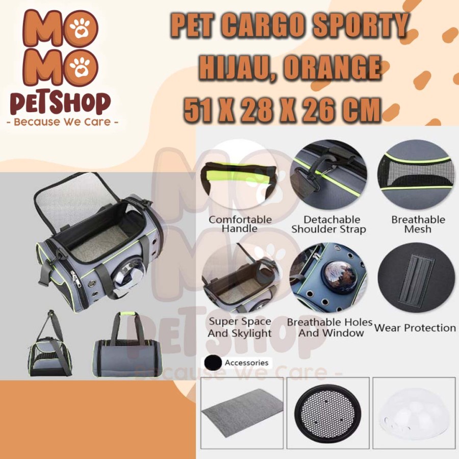 TAS PET CARGO SPORTY [ TAS HEWAN ] PET CARRIER