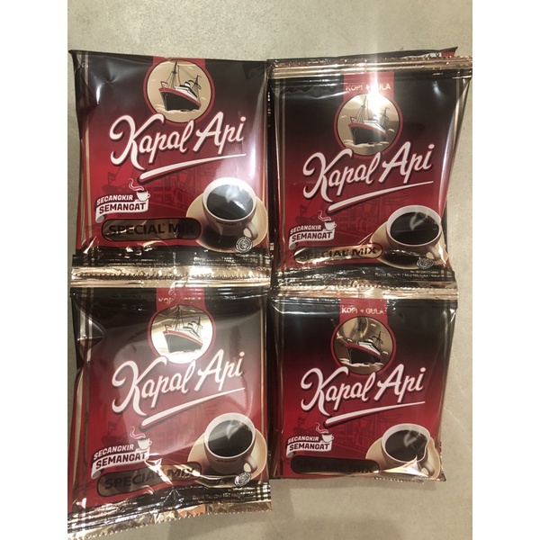 

Kopi Kapal Api Special Mix 1 Renceng isi 10 pcs