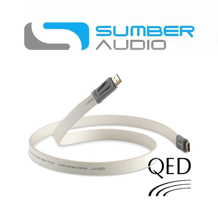 QED Performance E-FLEX (EFLEX) HDMI Flat 1 Meter