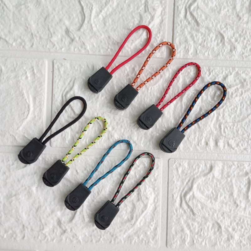 Zipper Puller Tali Gantungan Resleting Tas Jaket Hoodie