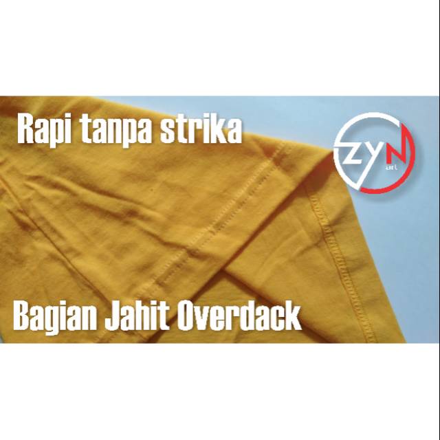 Jasa jahit kaos kualitas distro