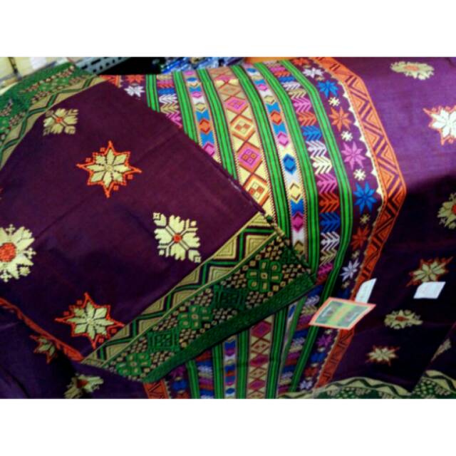 Songket katun suji perada terbaru motif ulos asli