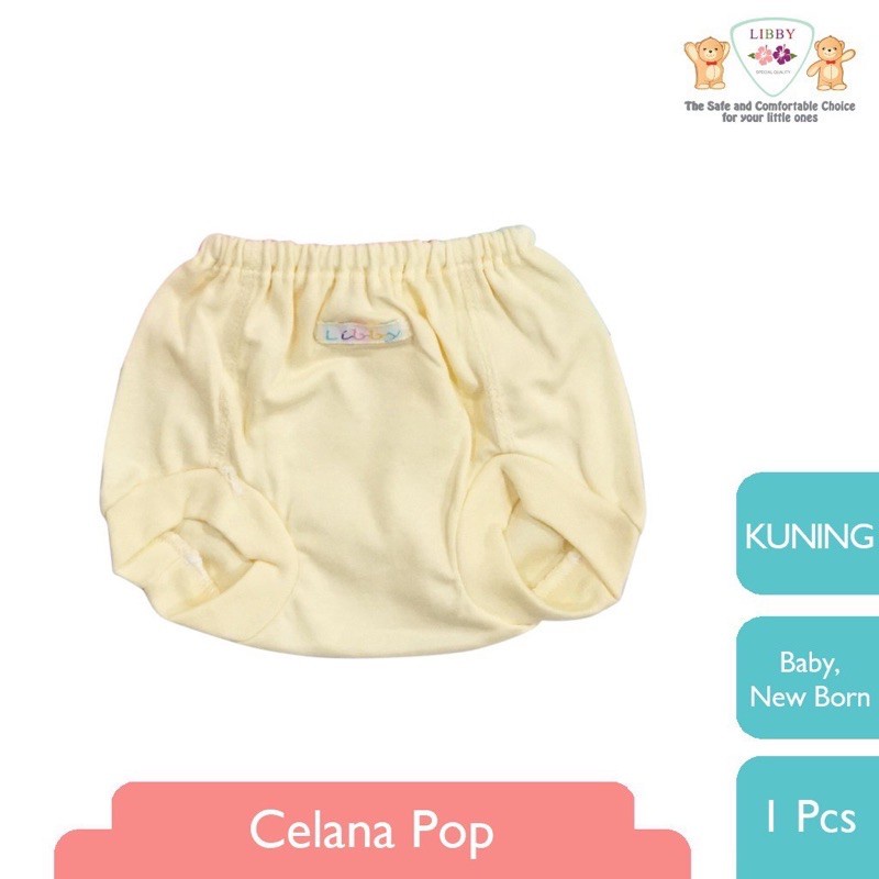 Makassar ! Celana Pop Bayi Libby Baby 0-3 Bulan ( 3 PCS )