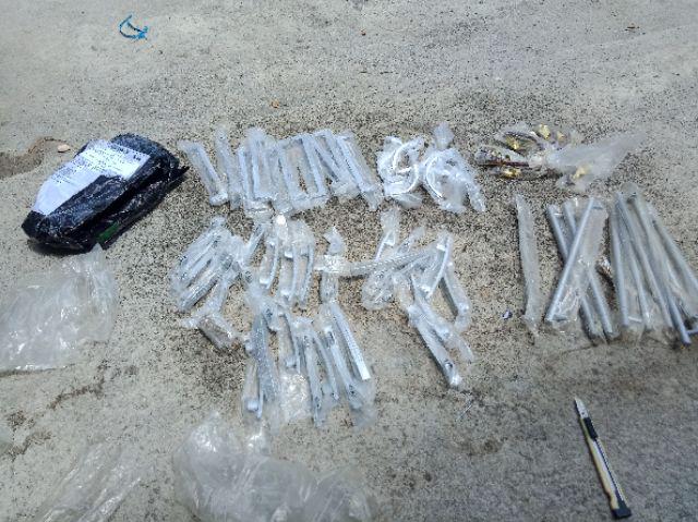 10 Pcs Handle H32 256 Silver, Handle Lemari, Handle Laci, Tarikan Lemari, Tarikan Laci