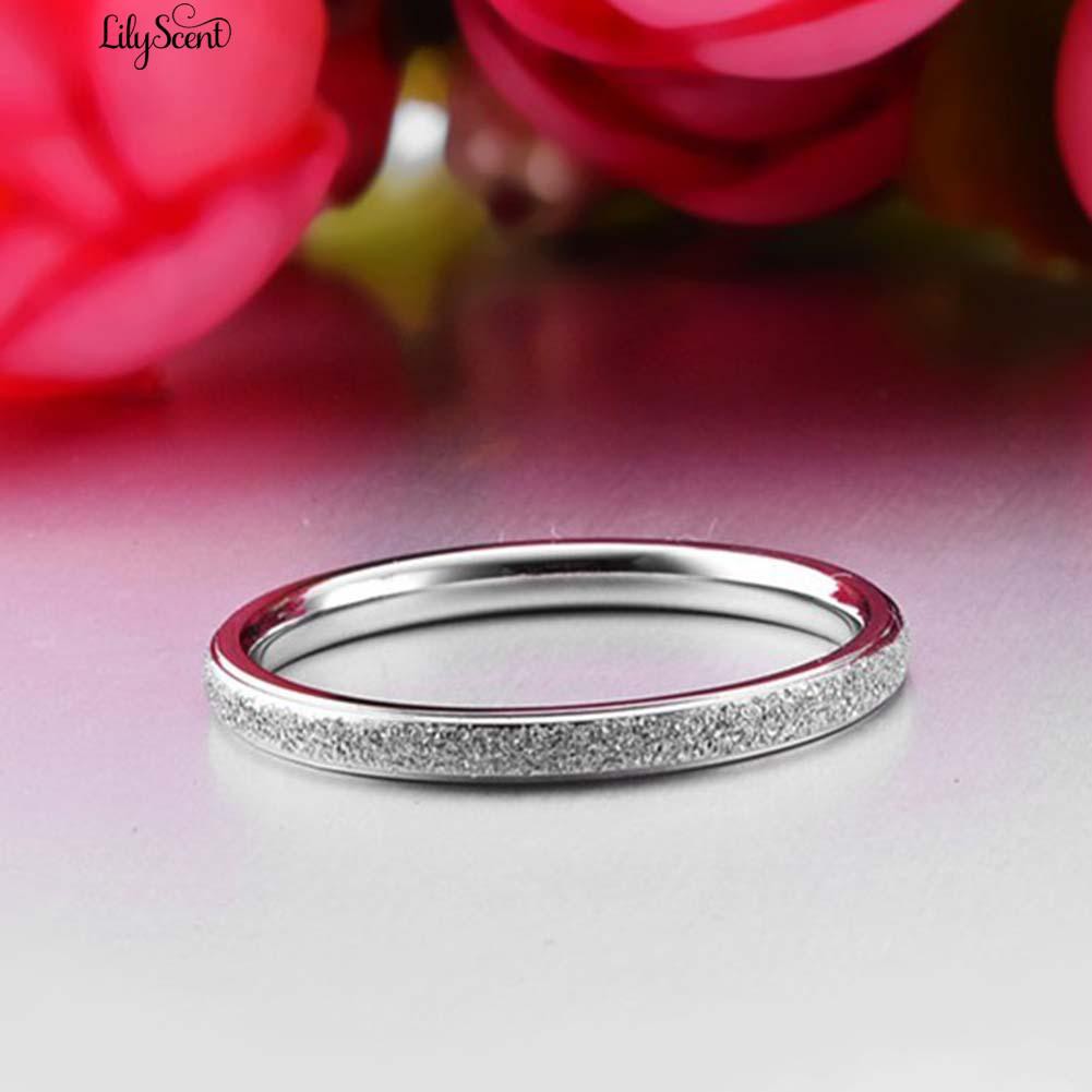 Lily Cincin Titanium Glitter Matte Slim