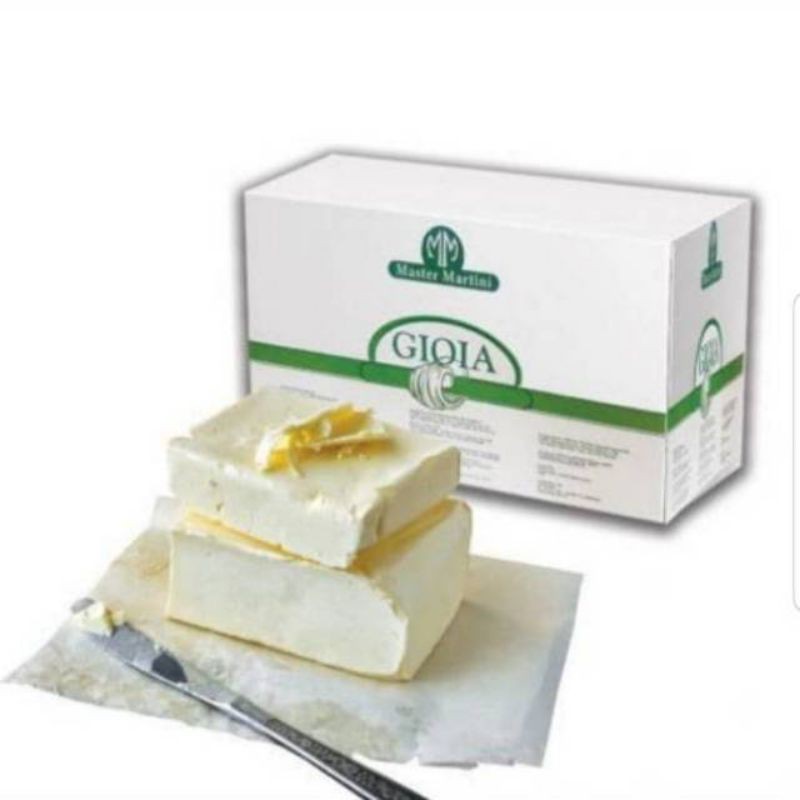 

Margarin Aroma Butter (Butter Oil Substitute) Halal Impor Italy 1 kg Merk Master Gioia
