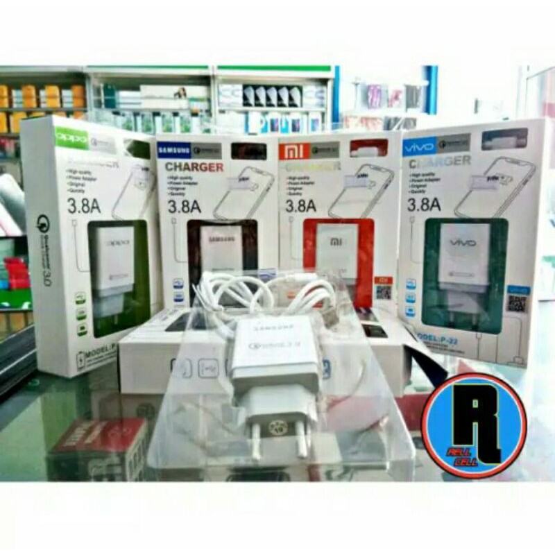 charger hp /samsung/opo/vivo/xiomi/realme.