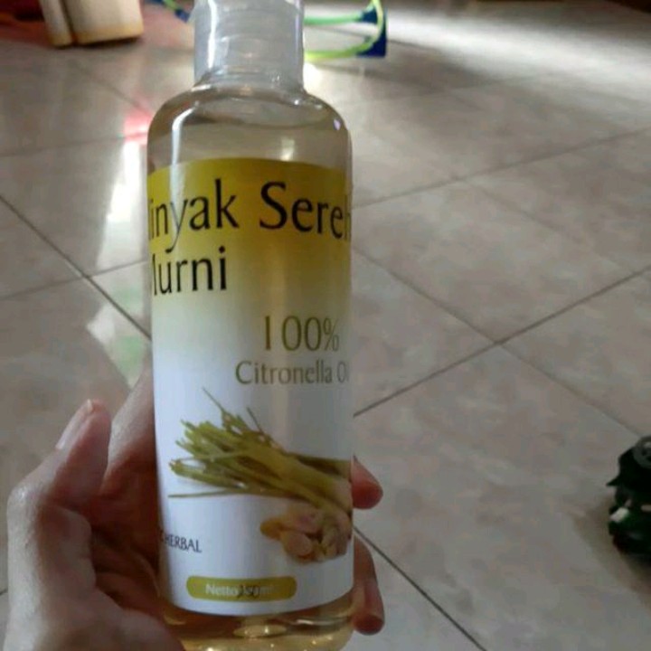 Minyak Sereh / Minyak Sere / Minyak Sereh Anti Nyamuk & Serangga 20ml Terlaris