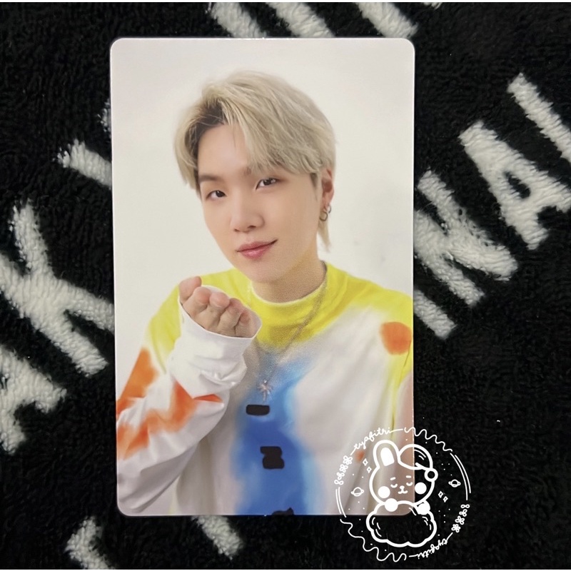 PHOTOCARD BTS SUGA RENEWAL JAPAN FC (YOONGI RENEWAL JP PC)