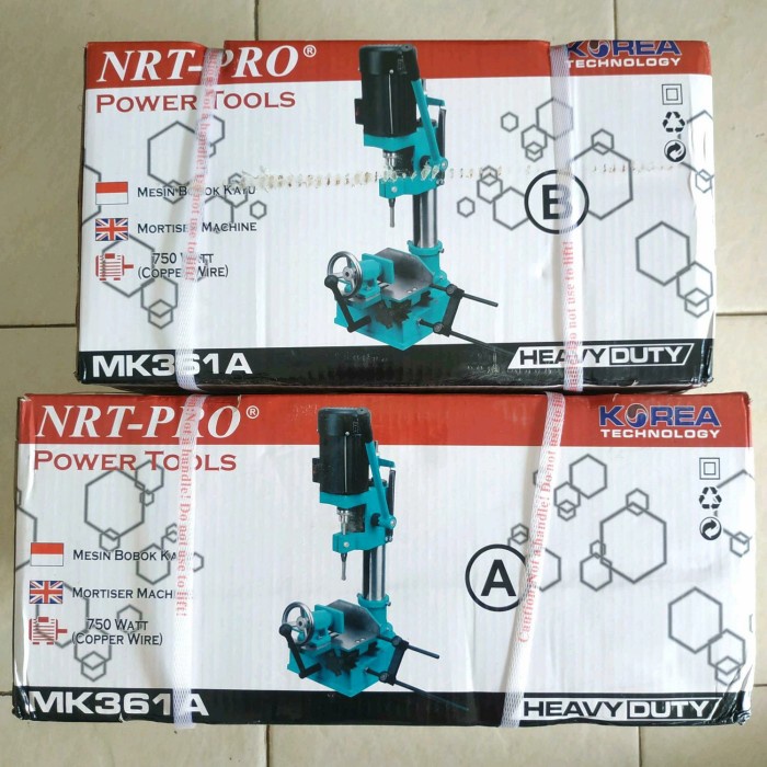 Mesin Bor Chisel Tatah Bobok Kayu Mortising Wood NRT-PRO