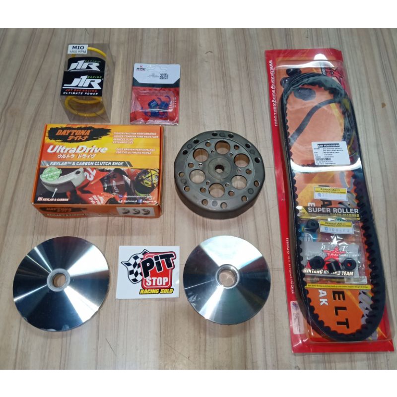 paket cvt mio pully racing mio komplit paket modif cvt mio