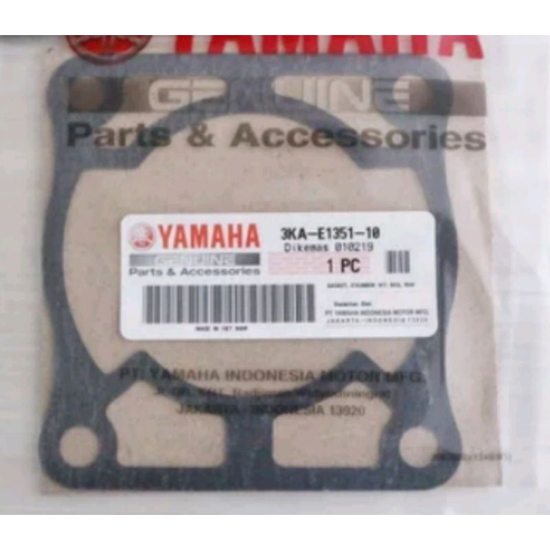 Paking blok cylinder bawah gasket cylinder ori rx king