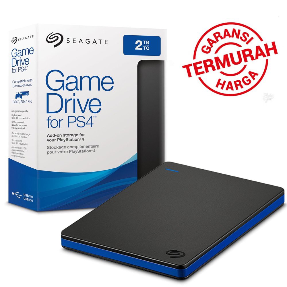 Game Drive PS4 Seagate External HDD - 4TB