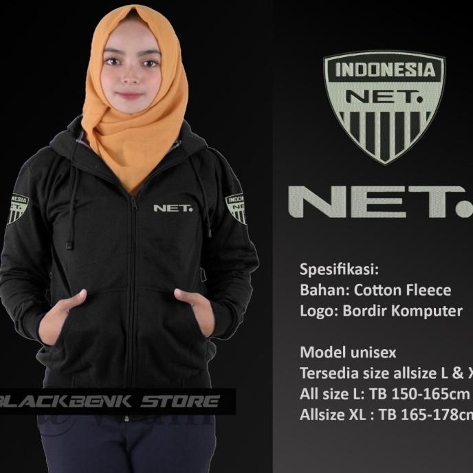 jaket net tv sweater net tv keren