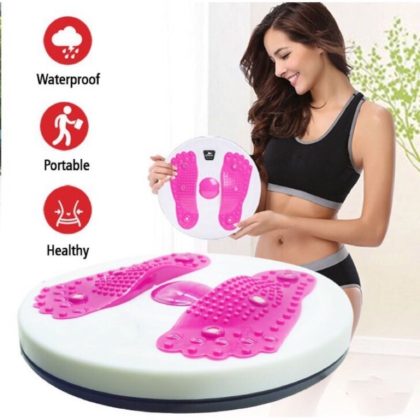 PRODUK MURAH Magnetic Trimmer alat olahraga Jogging Body Plate Alat Pelangsing Tubuh &amp; Perut 1Pcs BISA COD