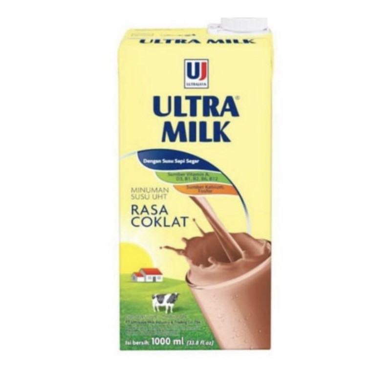 

susu ultra coklat 1ltr