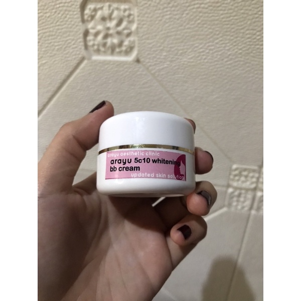 Preloved Arayu bb cream whitening