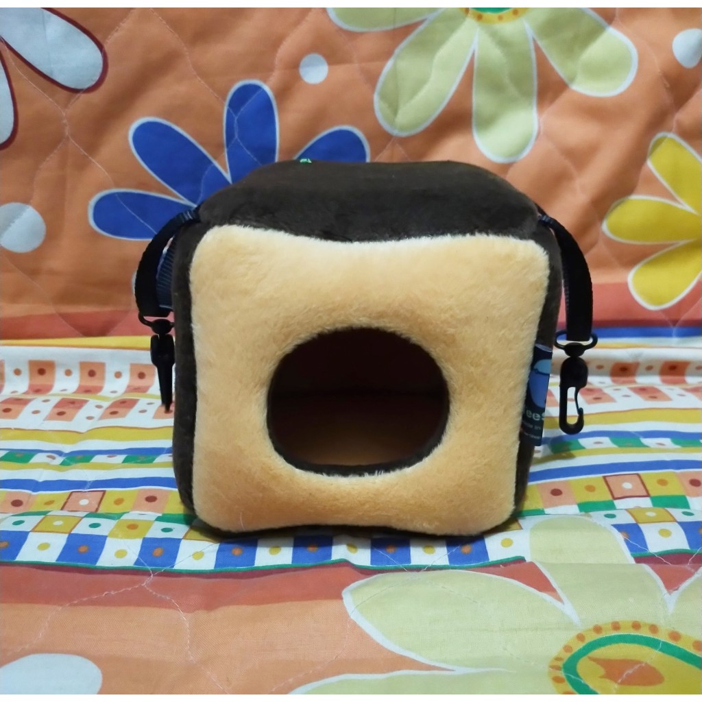 Sleeping Pouch Tempat Tidur Sugar Glider bentuk Kubus Cube