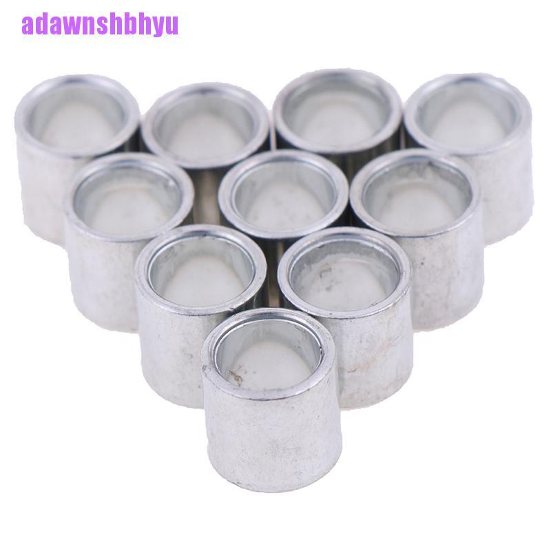 10 Pcs Bearing Spacer Bushed Bahan Metal Untuk Scooter Wheel Skateboard