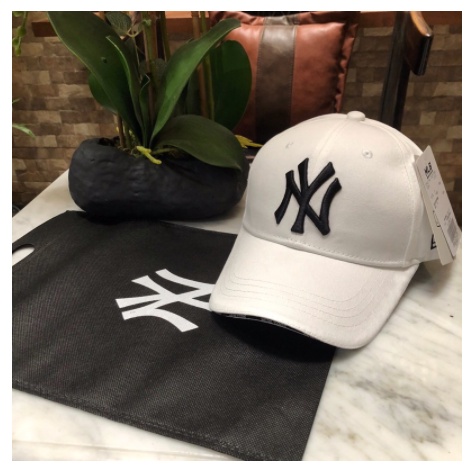 topi baseball casual  NY  MBL major league bordir