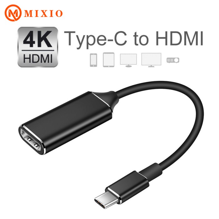 MIXIO HC-03 CONVERTER USB 3.1 TYPE C TO multimedia kabel 4K HD HDTV TIPE C