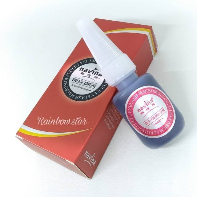 Navina Glue For Eyelash Extension Lem Ekstensi Navina Box Merah