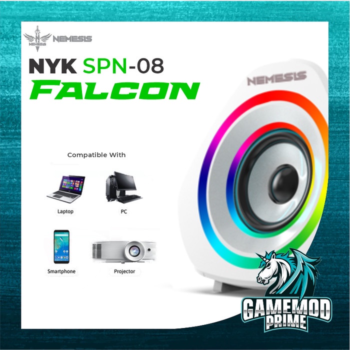 Speaker Gaming RGB NYK Nemesis SPN-08 FALCON