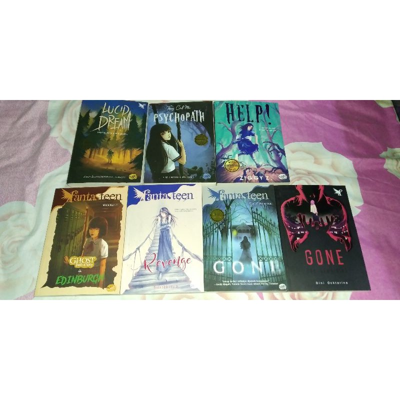 Novel Fantasteen Preloved (Deluxe & Biasa)