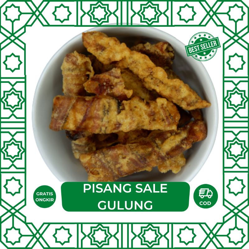 

pisang sale gulung manis cemilan bandung oleh oleh bandung