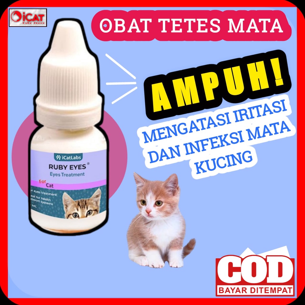 Jual RUBY EYES OBAT TETES MATA HEWAN OBAT MATA KUCING IRITASI MATA ...