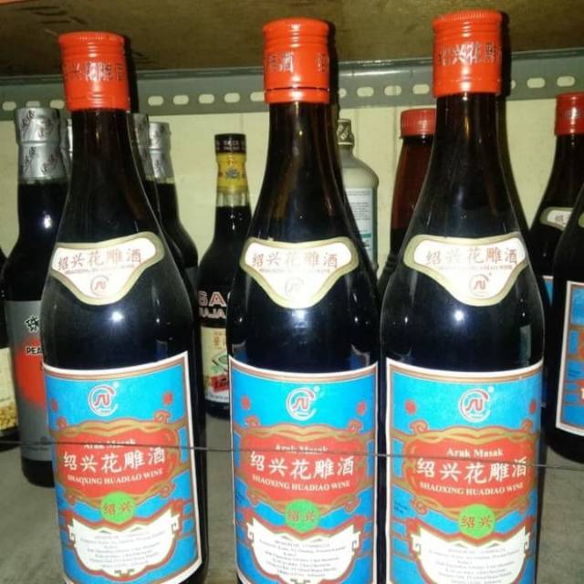 Arak Masak SU Brand Shaoxing Rice Wine 640ml Cuka Masak