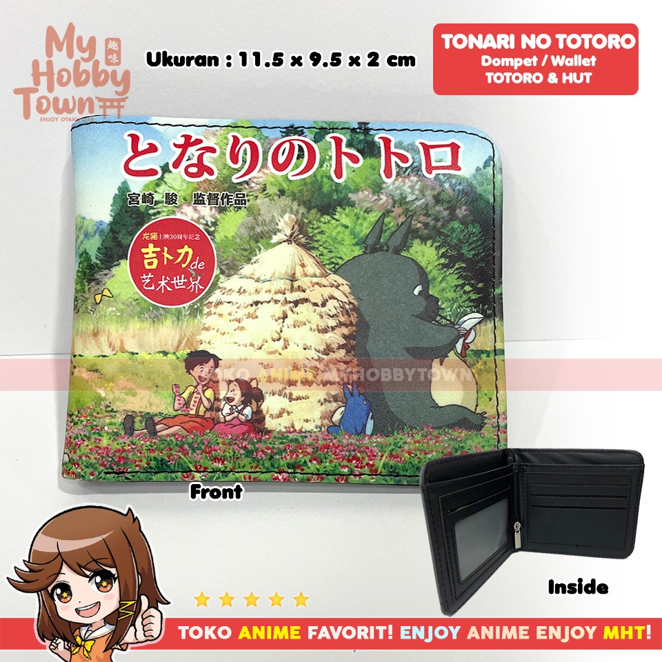 Dompet Anime Tonari no Totoro : Totoro Hut