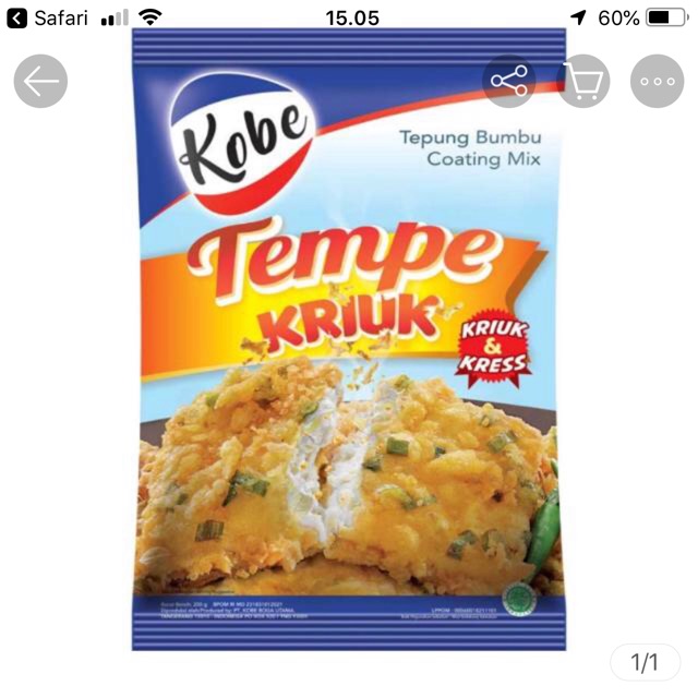 Tepung Bumbu Tempe Kobe 70 gr