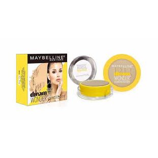 TERMURAH DREAM WONDER - Bedak Maybelline Powder 2in1 Kemasan Mika Kuning