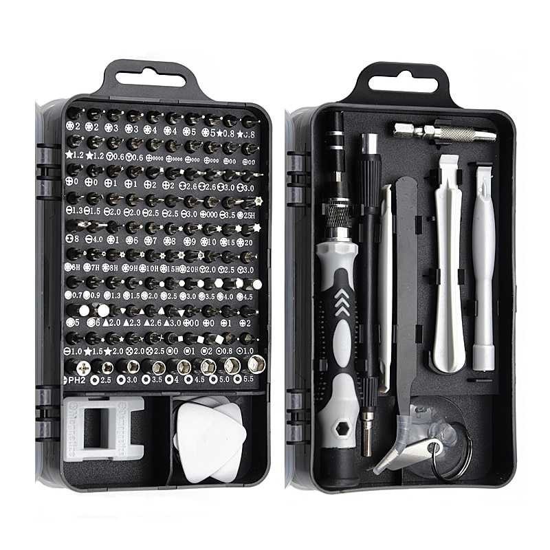 Obeng set serbaguna 115 in 1 Screwdriver Reparasi Smartphone Android Iphone -PH33