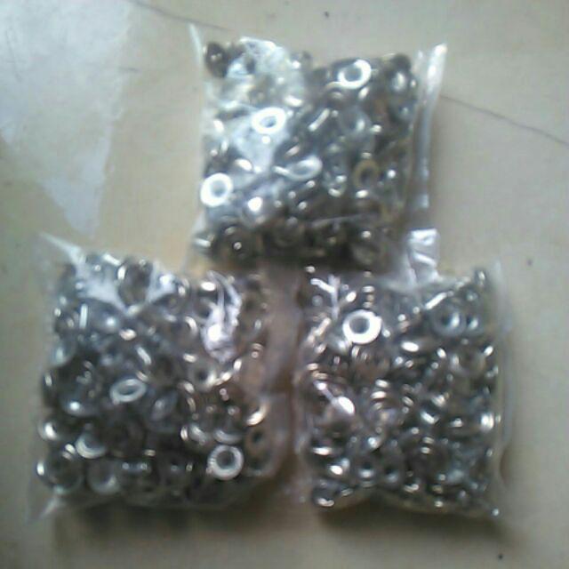 Keling Centang Penyet Isi 100 Set | Keling Pipih Serbaguna | Keling Nikel | Bukan Keling Belah | Cod