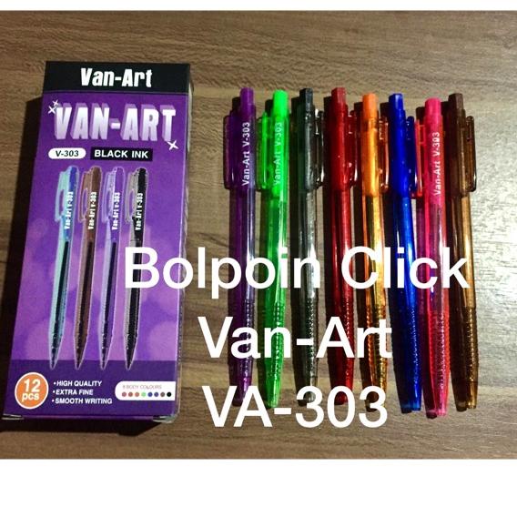 

❤[⚡PECIAL PRICE !!!]❤ Ballpoint click(Harga 1 lusin),bolpen click, bolpen cetek VA-303, bolpoin cetek, pulpen klik termurah se indonesia
