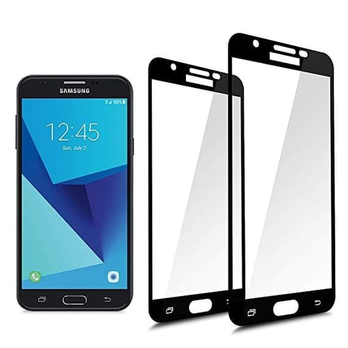 Tempered Glass Full Cover For Samsung J7 Pro- J7 2018- J7 Prime