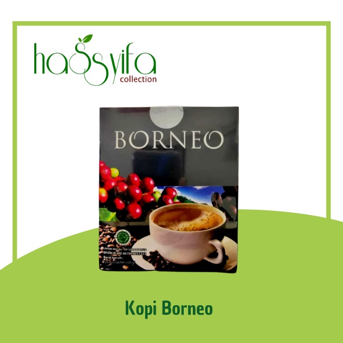 

KOPI BORNEO PREMIUM BLEND COFFE KEMASAN BOX SUDAH BPOM - BARU